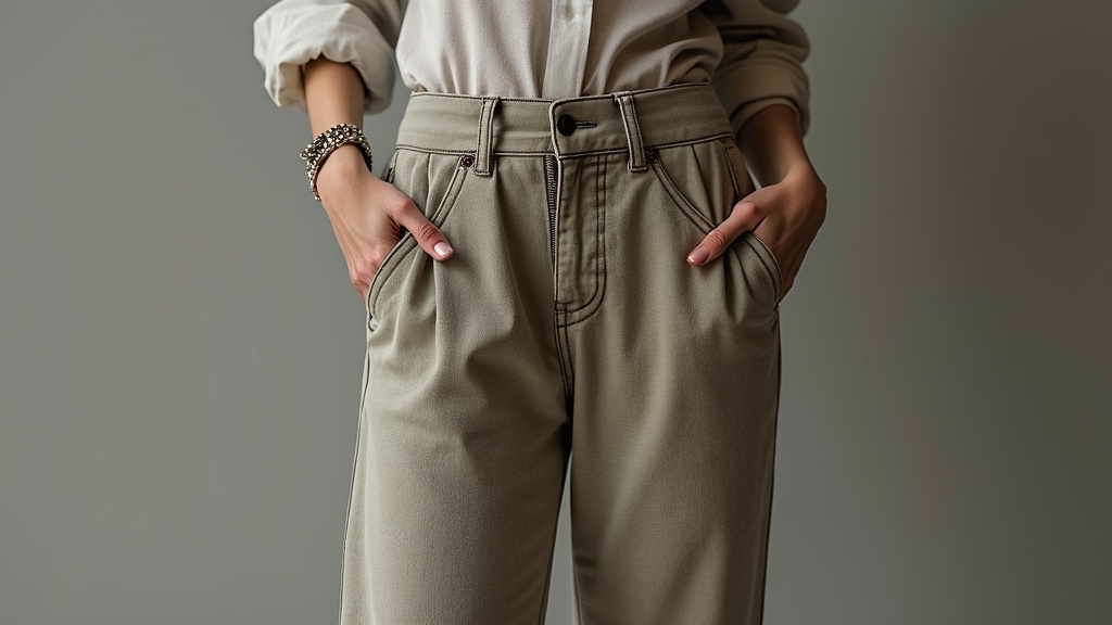 pantalon lin femme promod